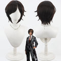 Games Cosplay Wigs Limbus Company Outis Brown Short Wigs