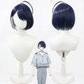 Games Cosplay Wigs Muneuji Kaguya Deep Blue Wigs 18TRIP