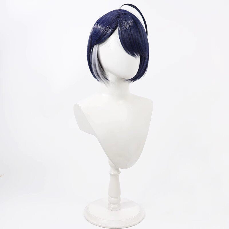 Games Cosplay Wigs Muneuji Kaguya Deep Blue Wigs 18TRIP