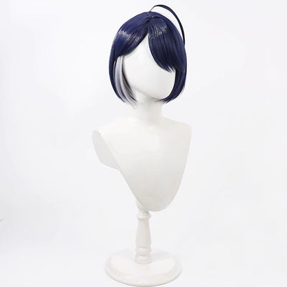 Games Cosplay Wigs Muneuji Kaguya Deep Blue Wigs 18TRIP