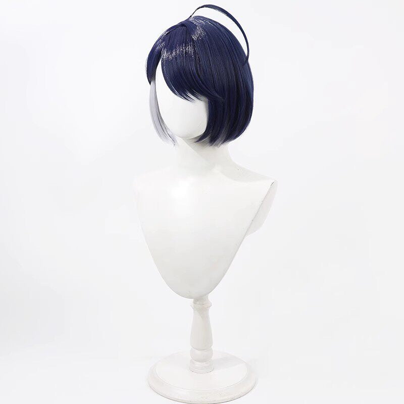 Games Cosplay Wigs Muneuji Kaguya Deep Blue Wigs 18TRIP