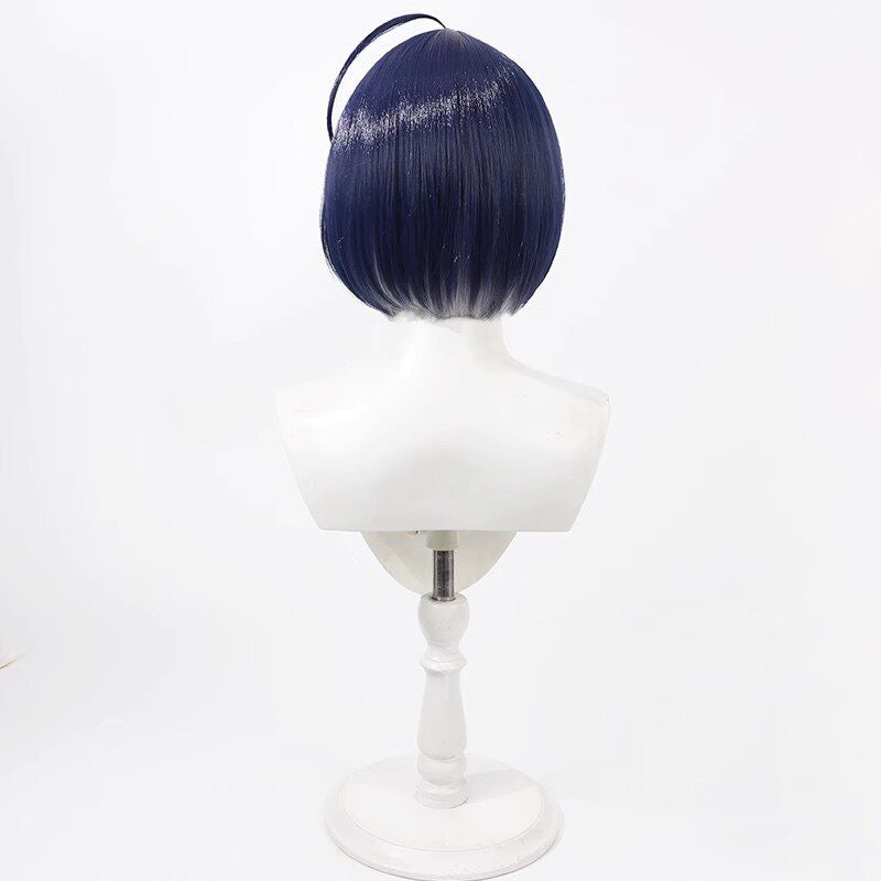 Games Cosplay Wigs Muneuji Kaguya Deep Blue Wigs 18TRIP