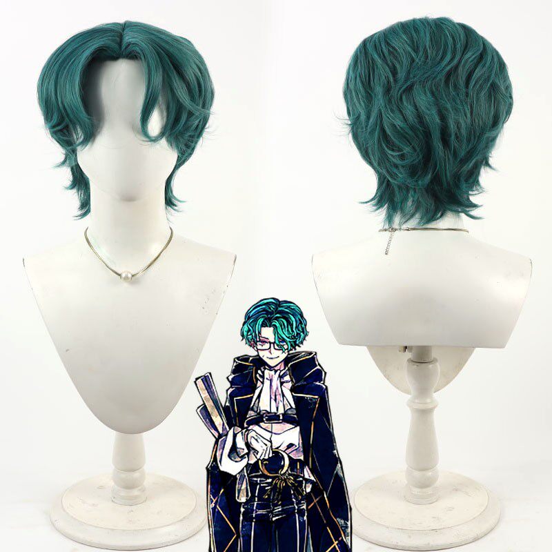 Games Cosplay Wigs Nac Stein Devil Butler with Black Cat