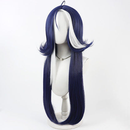 Games Cosplay Wigs Path to Nowhere Adela Dark Blue Highlight Wigs