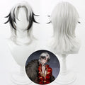 Games Cosplay Wigs Path to Nowhere Levy White Gradient Wigs