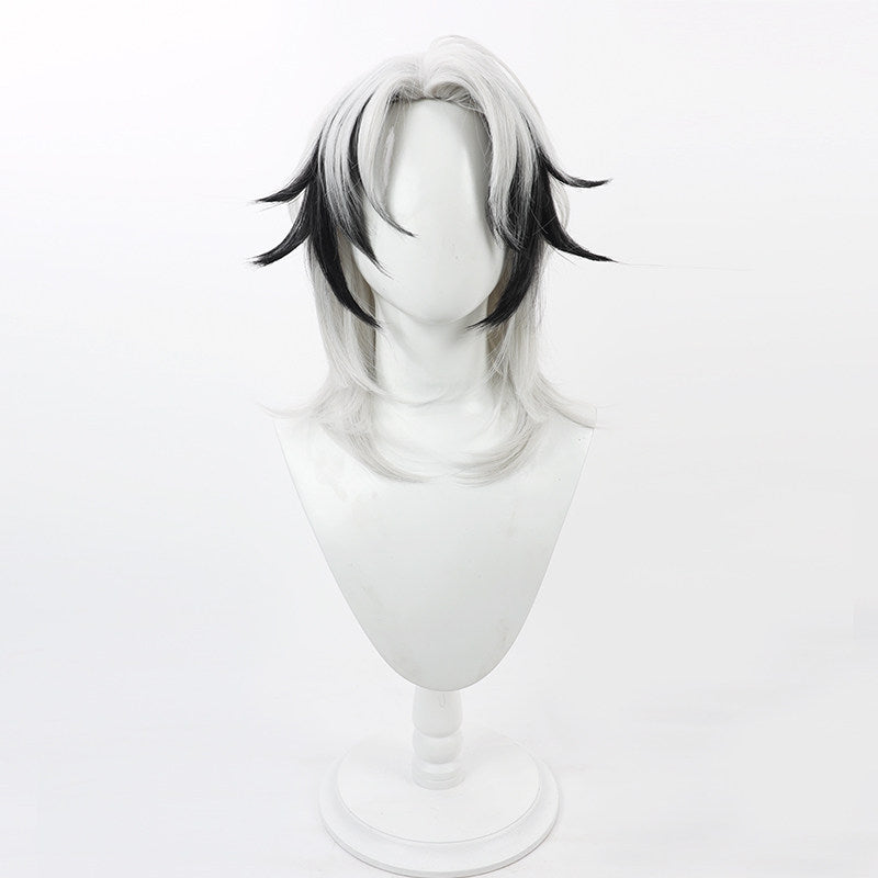 Games Cosplay Wigs Path to Nowhere Levy White Gradient Wigs