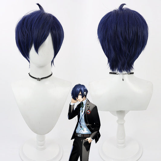 Games Cosplay Wigs Persona 3 Makoto Yuki