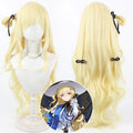 Games Cosplay Wigs Phoebe Wuthering Waves Yellow Wig