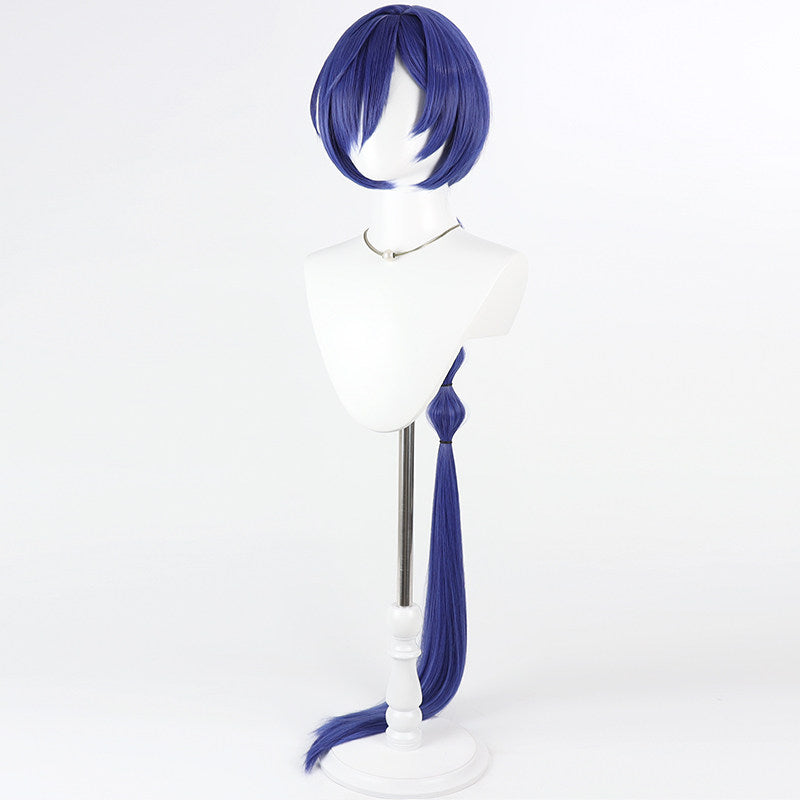 Games Cosplay Wigs Promeia Zenless Zone Zero Dark Blue Wigs