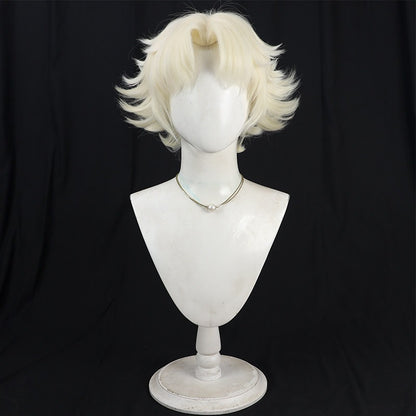Games Cosplay Wigs Ronald Dazzling Lone Wolf Identity V Yellow Wigs