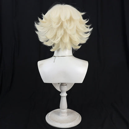 Games Cosplay Wigs Ronald Dazzling Lone Wolf Identity V Yellow Wigs