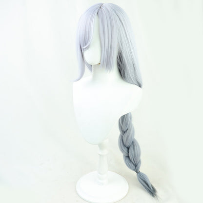 Games Cosplay Wigs Shenhe Genshin Impact Gradient Thick Braid Wigs