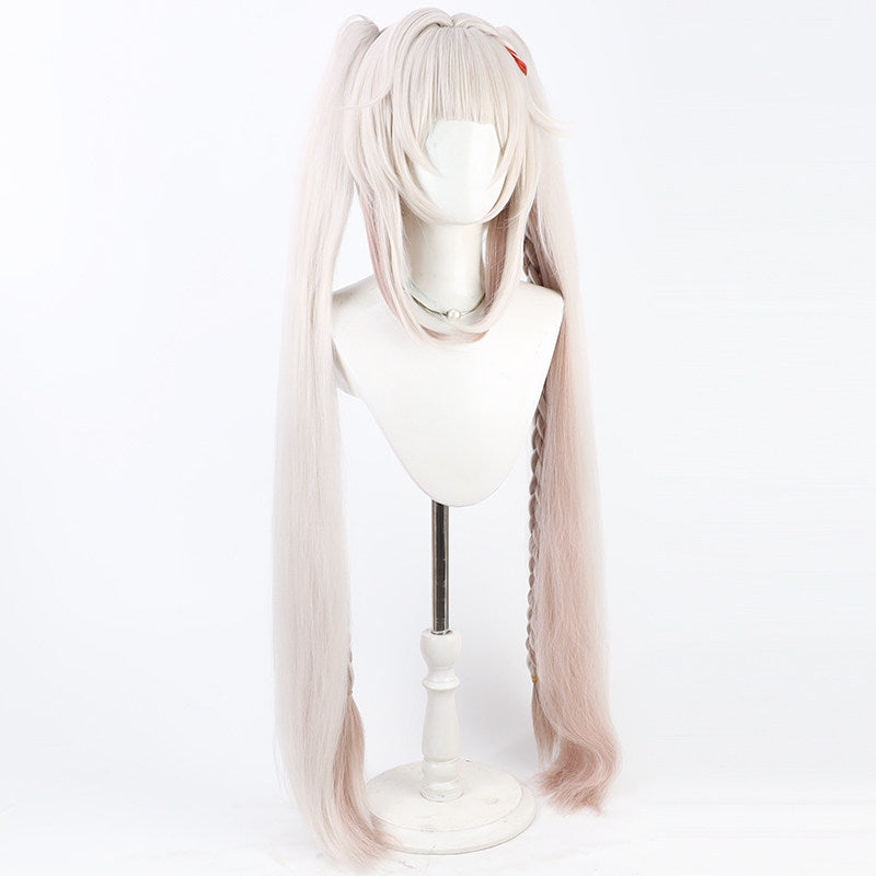 Games Cosplay Wigs Sparkle Off-white Wigs Honkai: Star Rail