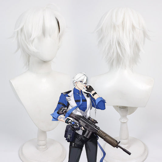 Games Cosplay Wigs Strinova Shin Tokai White Wigs