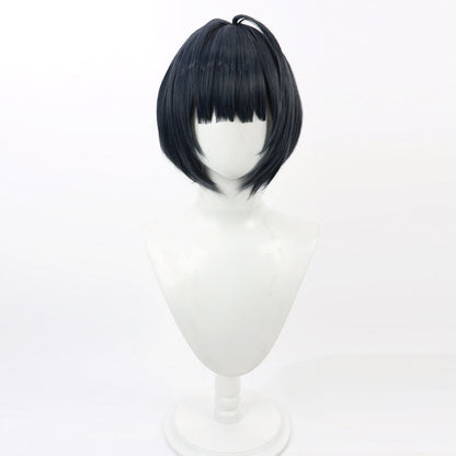 Games Cosplay Wigs Takemi Tae Navy Bob Scalp Wig Persona 5 Royal