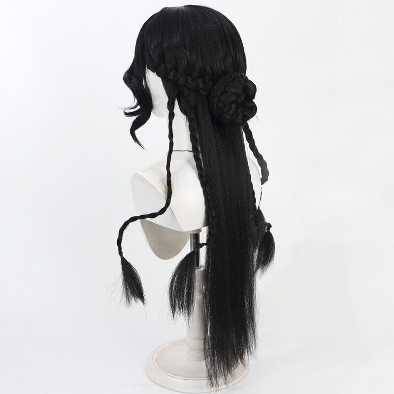 Games Cosplay Wigs The Envoy of Yog-Sothoth SS-Tier Identity V Black Wigs