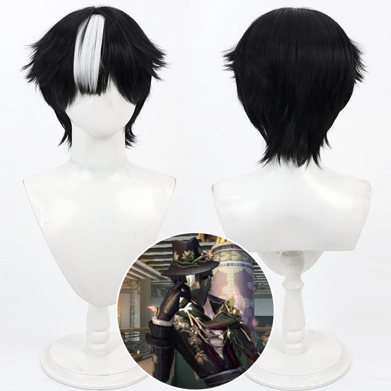 Games Cosplay Wigs Tuberose Skin The Ripper Black Wigs Identity V