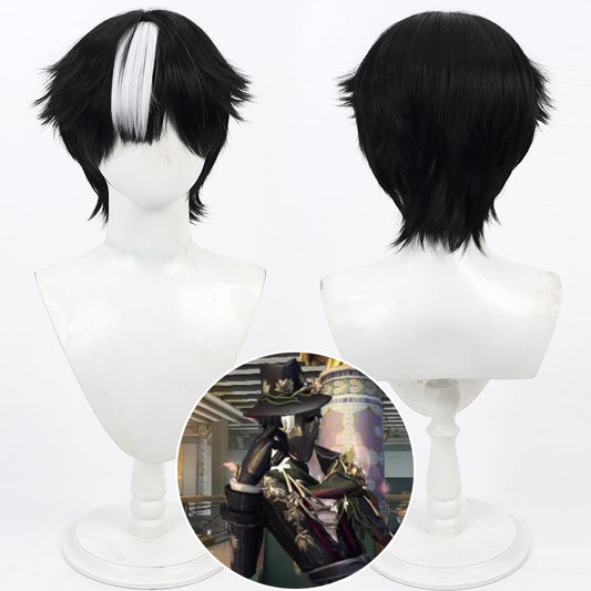 Games Cosplay Wigs Tuberose Skin The Ripper Black Wigs Identity V