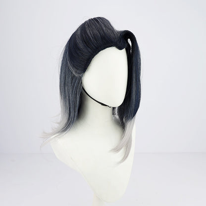 Games Cosplay Wigs VALORANT Fade Three-tone Gradient Wigs