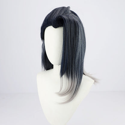 Games Cosplay Wigs VALORANT Fade Three-tone Gradient Wigs