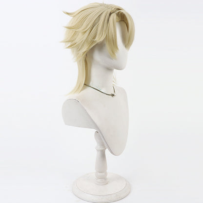 Games Cosplay Wigs Varka Genshin Impact Yellow Wigs