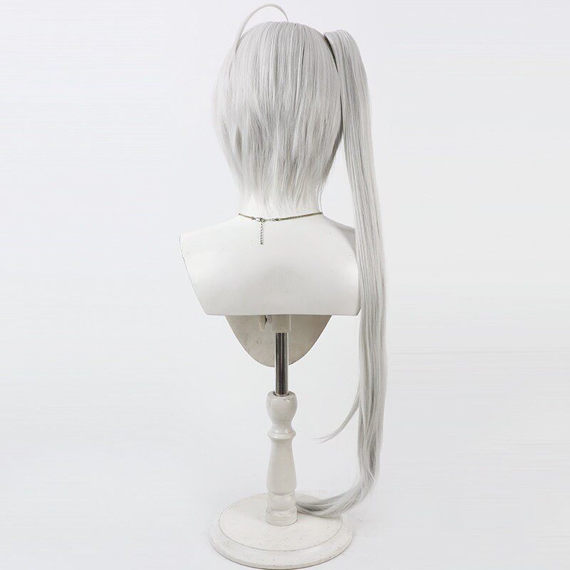 Games Cosplay Wigs Yan Vismok Library of Ruina Silver Wigs