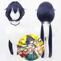 Games Cosplay Wigs Yunli Dark Blue Wigs Honkai: Star Rail