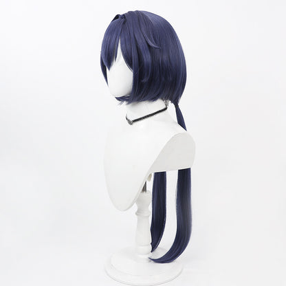 Games Cosplay Wigs Yunli Dark Blue Wigs Honkai: Star Rail