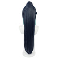 Games Genshin Impact Cosplay Wigs Cloud Retainer Split Ponytail Wigs