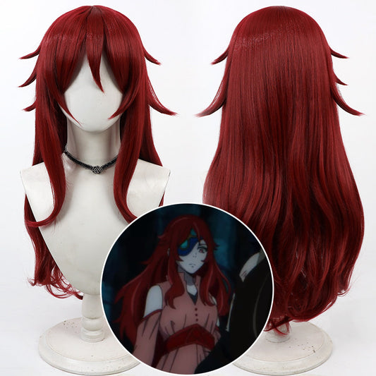 Games Tower of God Cosplay Wigs Hwaryun Red Wigs