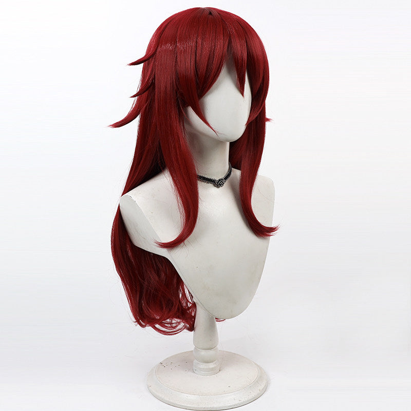 Games Tower of God Cosplay Wigs Hwaryun Red Wigs
