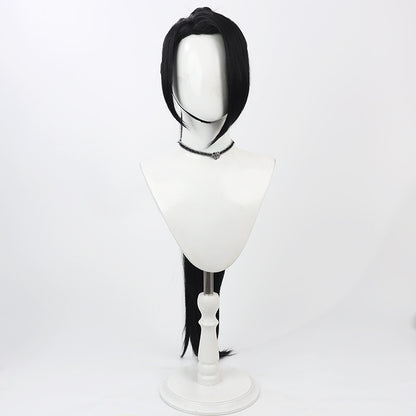 Games VALORANT Cosplay Wigs Sage Black Wigs