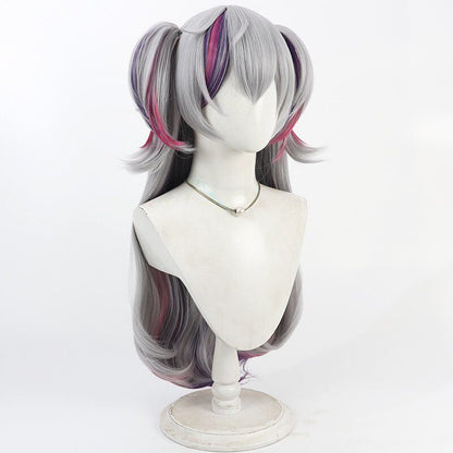 Genderbend Fuwa Minato Cosplay Wigs NIJISANJI VTuber Ponytail Wigs