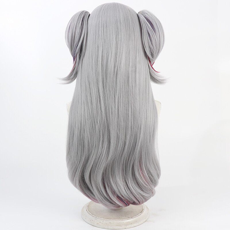 Genderbend Fuwa Minato Cosplay Wigs NIJISANJI VTuber Ponytail Wigs
