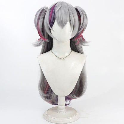Genderbend Fuwa Minato Cosplay Wigs NIJISANJI VTuber Ponytail Wigs
