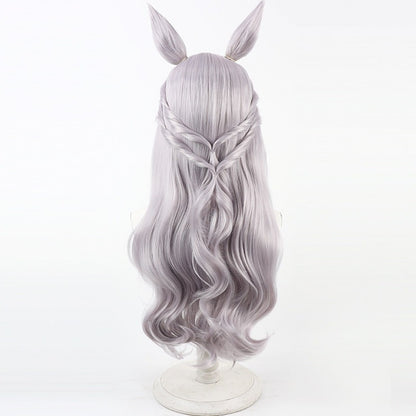 Gold Ship Cosplay Wigs Swimsuit Loose Hair With Ears Pretty Derby