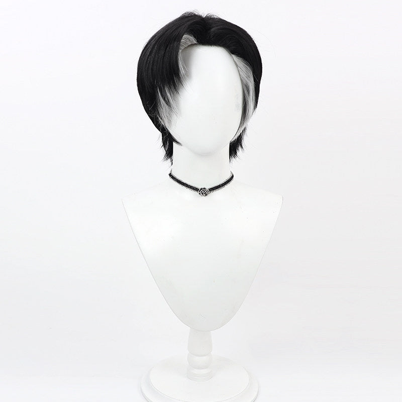 Gustave Kateb Cosplay Wigs White Highlight Wigs Arknights
