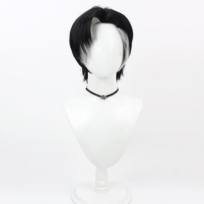 Gustave Kateb Cosplay Wigs White Highlight Wigs Arknights