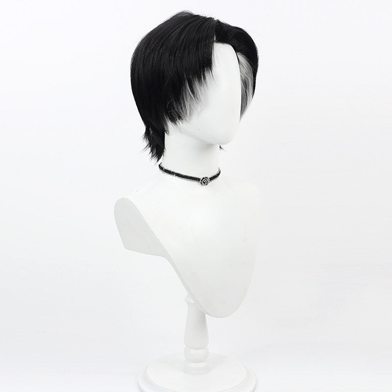 Gustave Kateb Cosplay Wigs White Highlight Wigs Arknights