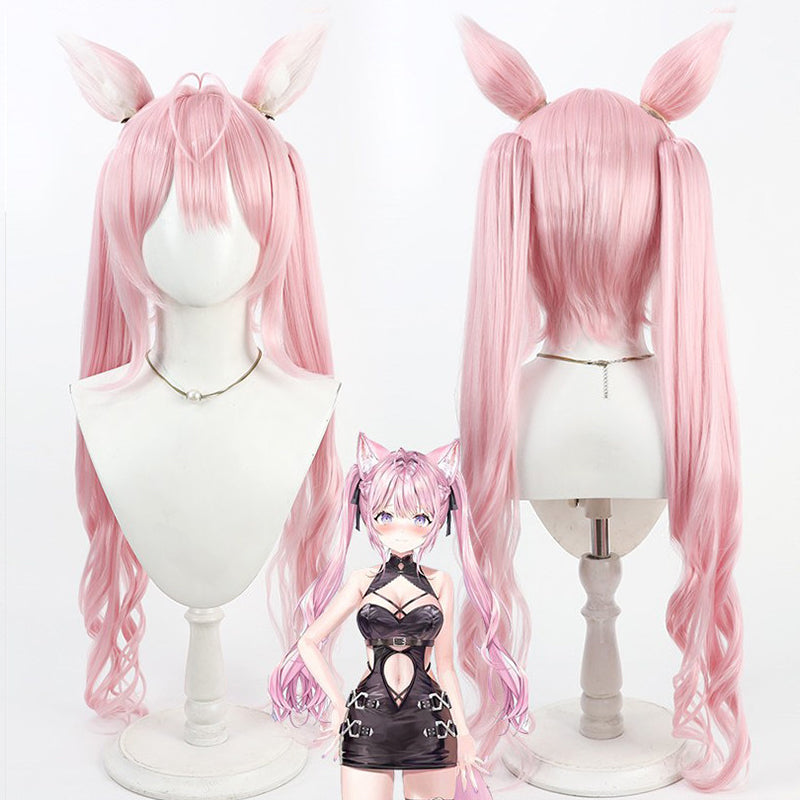 Hakui Koyori Cosplay Wigs Split Ponytail Hololive VTuber