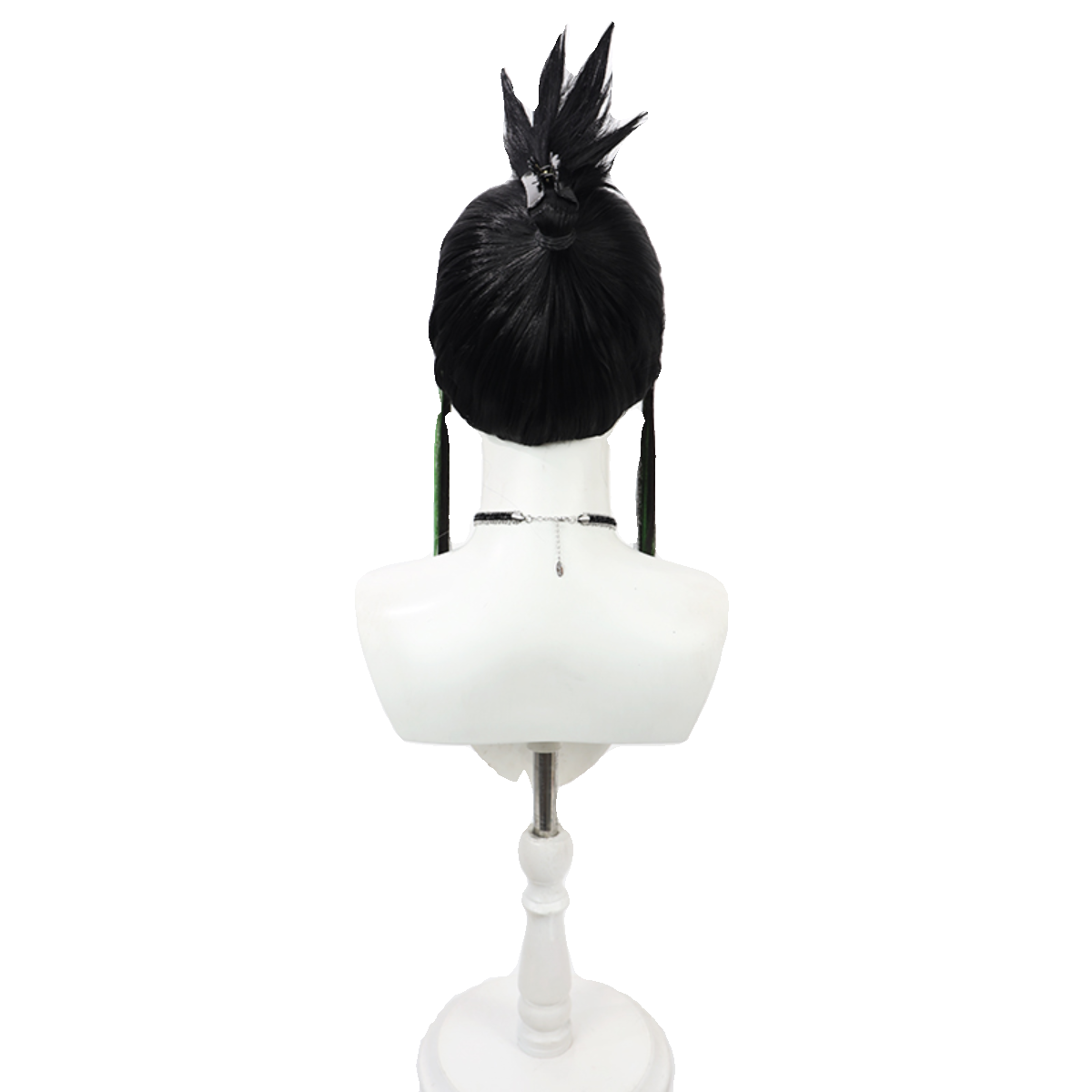 Hanabatake Chaika Cosplay Wigs NIJISANJI VTube Black Wigs