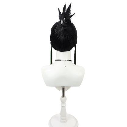 Hanabatake Chaika Cosplay Wigs NIJISANJI VTube Black Wigs