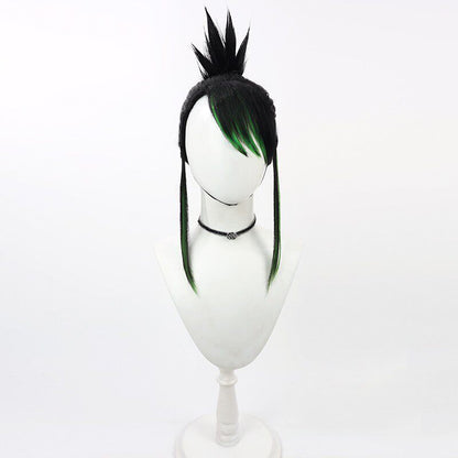 Hanabatake Chaika Cosplay Wigs NIJISANJI VTube Black Wigs