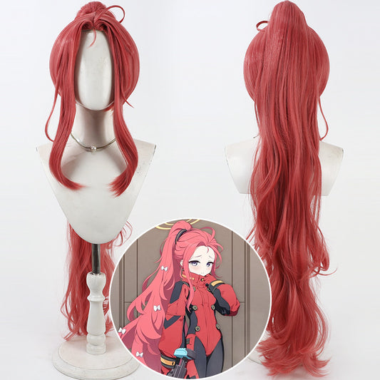 Hanaoka Yuzu Cosplay Wigs Split Ponytail Wigs Blue Archive