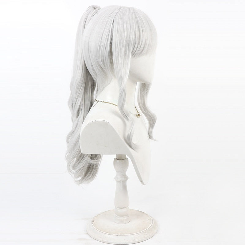 Hare Omaga Blue Archive Cosplay Wigs Silver Wigs