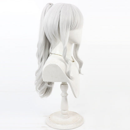 Hare Omaga Blue Archive Cosplay Wigs Silver Wigs