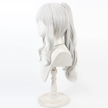 Hare Omaga Blue Archive Cosplay Wigs Silver Wigs