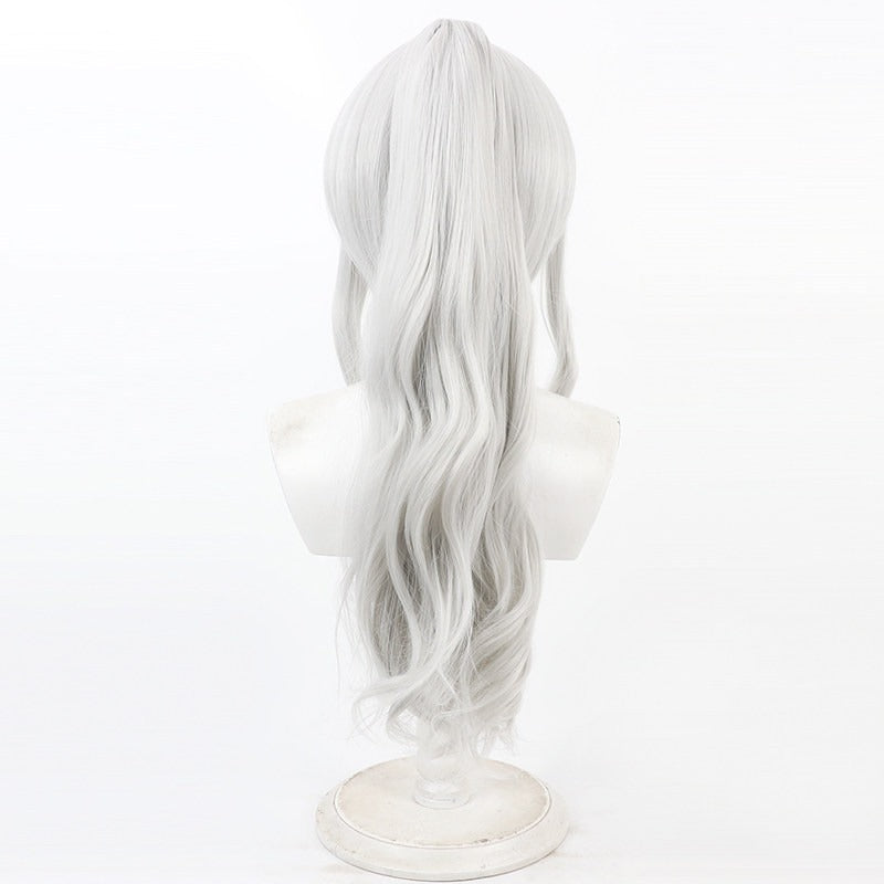 Hare Omaga Blue Archive Cosplay Wigs Silver Wigs