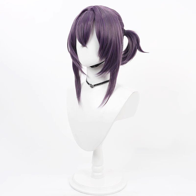 Haruka Igusa Cosplay Wigs Blue Archive Two Dark Purple Styles