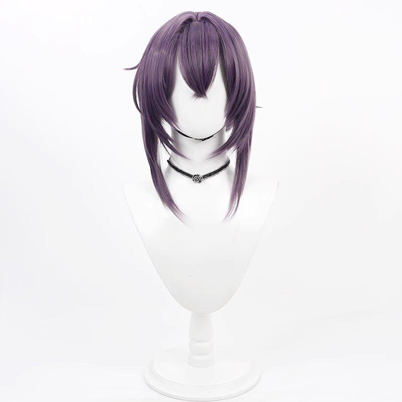 Haruka Igusa Cosplay Wigs Blue Archive Two Dark Purple Styles